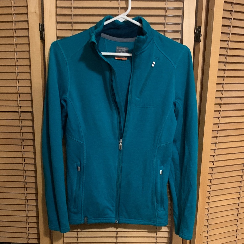Icebreaker Teal Full-Zip Jacket